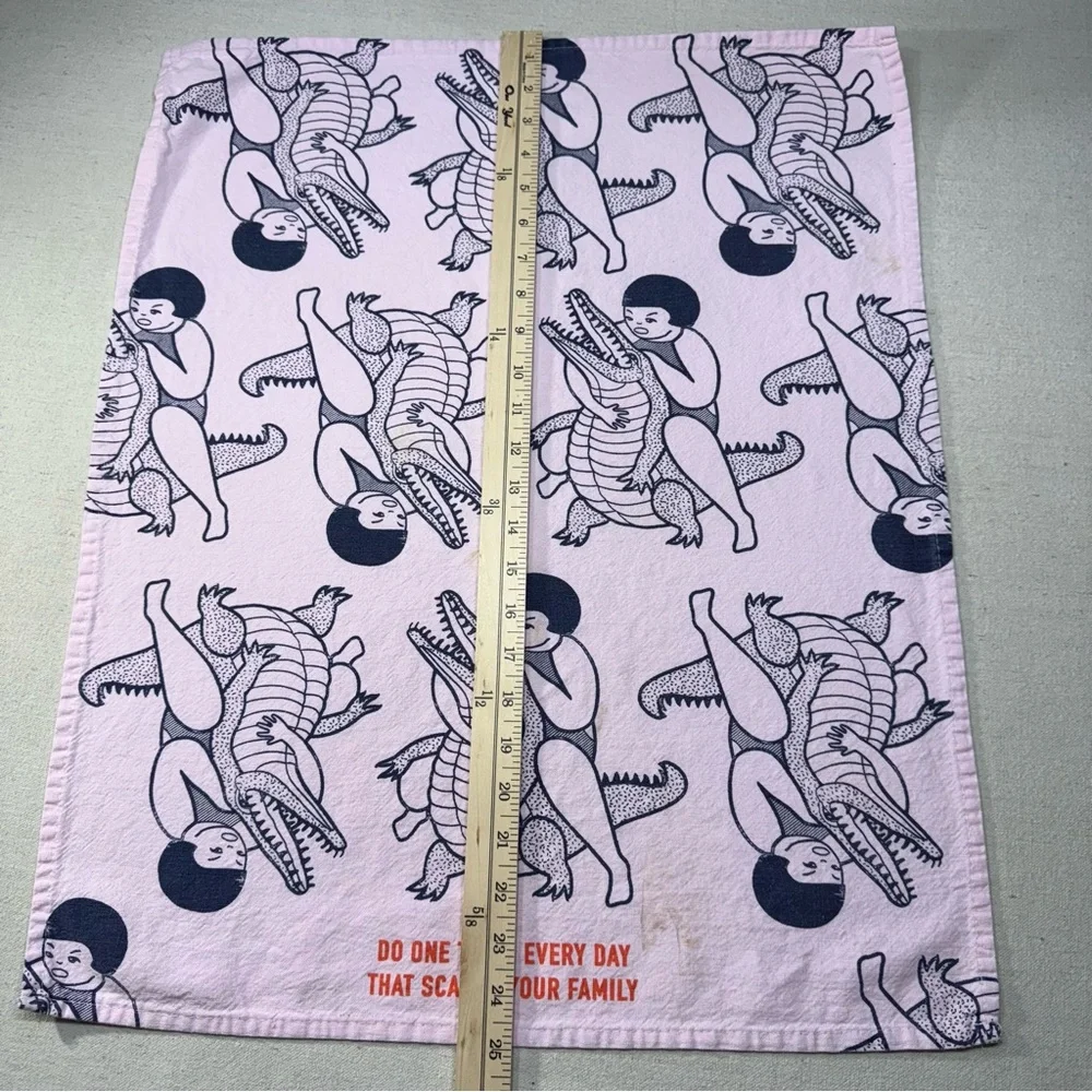 Blue Q pink towel